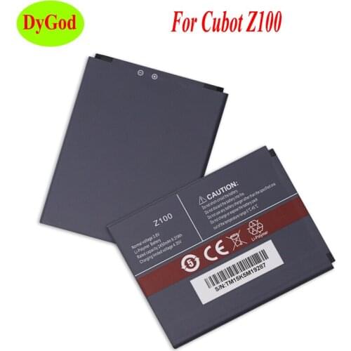DyGod 3.8V 2450mAh for Cubot Z100 Battery Replacement For Cubot Z100 Batteries Bateria Smart Phone