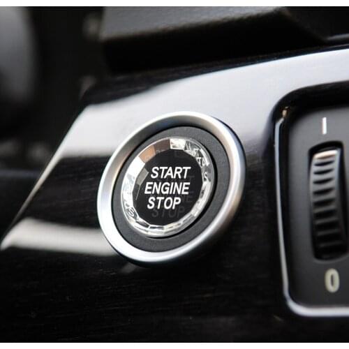 Engine Start Stop Switch Button Cover Trim fits for BMW E90 E91 E92 E84 E70