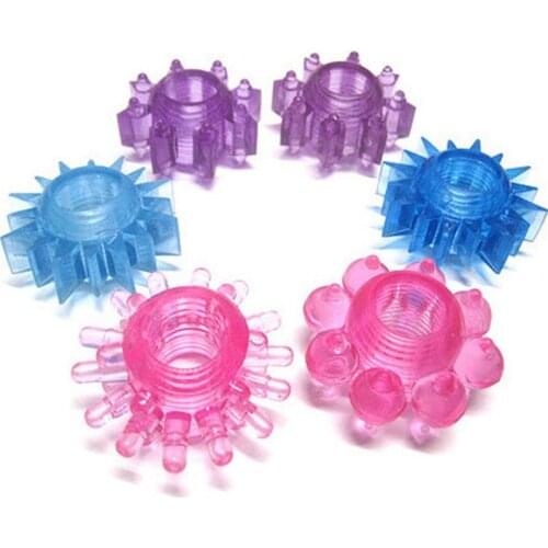 5 Pcs Penis Ring Time Premature Ejaculation Delay Impotence Aid Erection Enhancer Sex Toys For Adult Men Sex Products