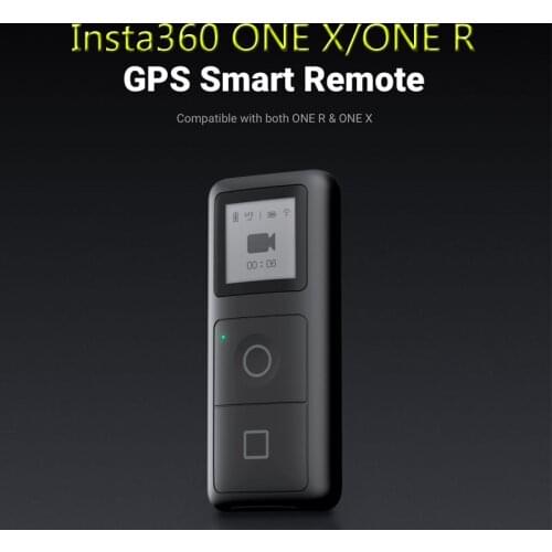 Insta360 ONE R / Insta360 ONE X2 GPS Smart Remote Control for Action Camera VR insta 360 One R/Insta360 ONE X Panoramic Camera