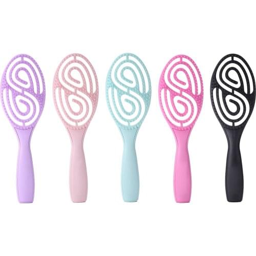 Salon Detangling Brush Scalp Massage for Curly Hair Brush Comb Beauty SPA Brushes Women Salon Hairdressing Styling Tools