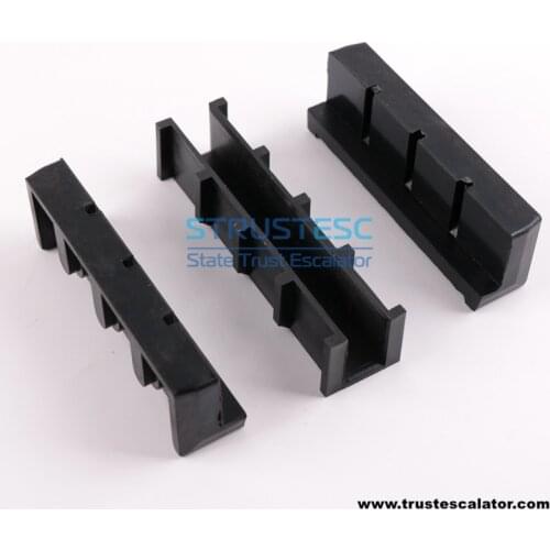 KM51000154V000 KM51216845V000 KLD30700 Elevator 3 in 1 Guide Shoe Insert Rubber and Plastic 10mm or 16mm Length 130mm