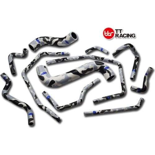 TT1803DMWH- SUBARU IMPREZA WRX GDA/GGA;STi GDB/GGB EJ20 silicone hose 2000-2005 +CAMO GREY
