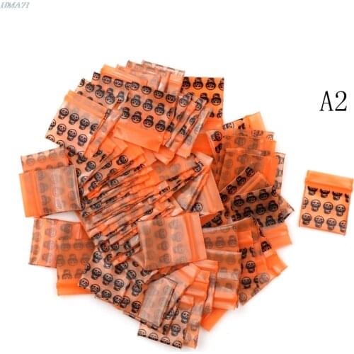 100Pcs Hot Sale Mini Zip Lock Bags Cheaper Small Plastic Zipper Bag Ziplock Bag Plastic Packing Ziplock Pill Packing Pouches