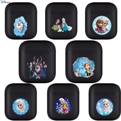 2021 Disney Frozen Shell Soft Silicone Cases For Apple Airpods 1/2 Protective Bluetooth Wireless Earphone Cover For Apple Air Po