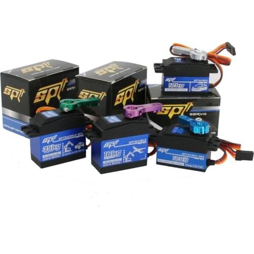 25KG 28KG 30KG 32KG 35KG Waterproof Digital servo Metal gear servo high-speed Large angle suit for RC Crawler Car SCX10 TRX4 Dri