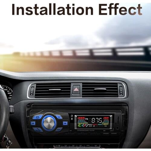 Car Player MP3 FM Access Tuning Audio Player MP3 Universal Touch Screen RCA Terminal Connection Portable Audio