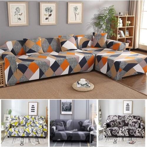 Corner sofa covers for pets living room furniture protector cubre sofa single armchair slipcovers elastic stretch sectional sofa
