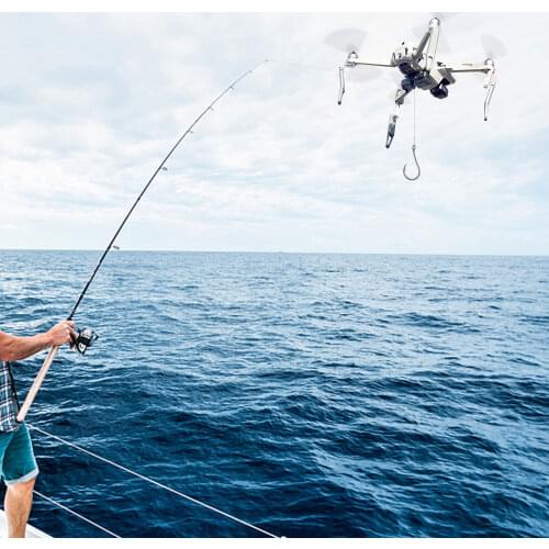 DJI Mavic Mini Airdrop System Thrower for DJI Mini 2/Mavic 2/ Mavic Air 2 Drone Fishing Bait Wedding Ring Gift Life Rescue Throw