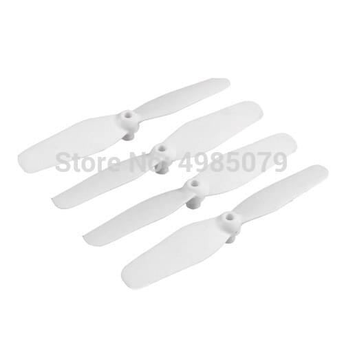 4PCS/Lot Original Propeller Blade for for RC Drone SYMA X15 X15C X15W X23 X23W Propeller Rotor Blade Replacement Part White