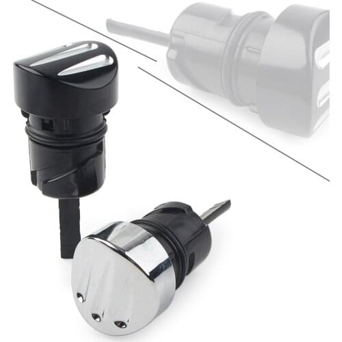 Motorcycle Billet Aluminum and Plastic Cut Billet Oil Dipstick Tank Plug Cap for Harley Sportster XL 883 2004-2017