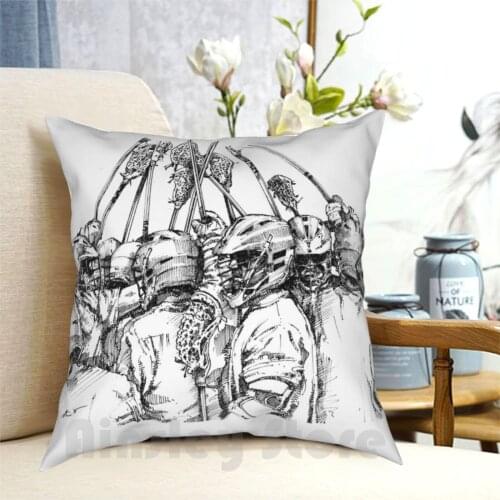 Game Time Pillow Case Printed Home Soft DIY Pillow cover Sports