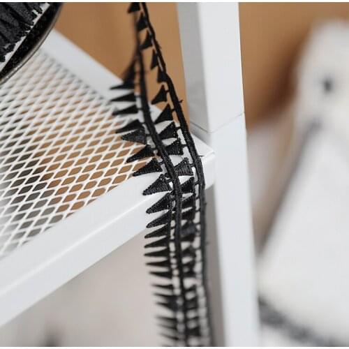 3 Meters New Polyester Mesh Flower Trim Wedding Pendent Diy Handmade Lace Trim Sewing Accessories Supplies Crafts 6cm Width