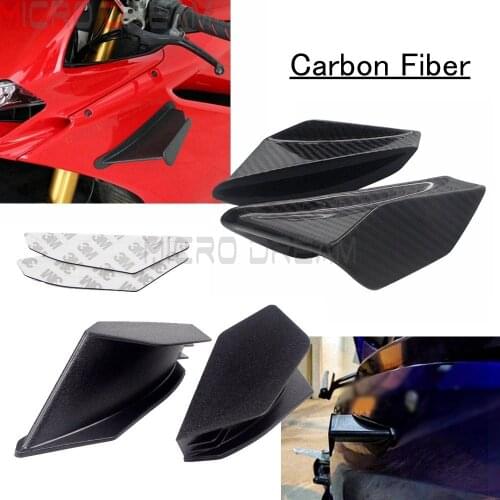Supersport Scooter Fairing Spoiler Winglets For Ducati Panigale V4/V4S V2 RSV4 899 959 1199 1299 BMW Aero Dynamic Small Wing Kit