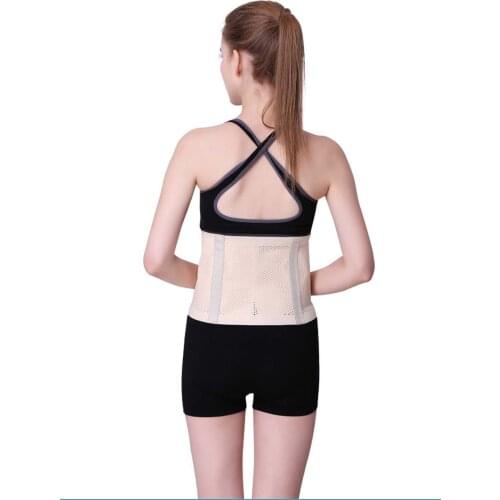 Orthotics Belts Neoprene Waist Trimmer Elastic Adjustable Corsets Orthopedic Posture Corrector Braces Lumbar Back Supports Belts