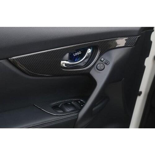 Imitation Wooden / Carbon Fibre Glasses Switch /Interior Door Frame For Nissan X-Trail 2014-2017 Z2EA678