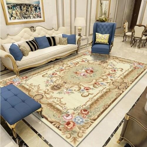 Persian rugs Turkish household rugs living room printing large rugs bedroom living room decoration area non-slip large rugs