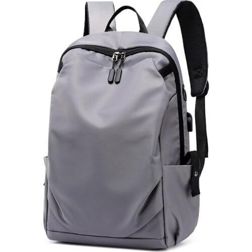 Casual mens laptop backpack travel backpack multifunctional business bag anti-theft USB charging waterproof unisex school bag