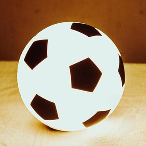 Football LED Night Light Dimmable Rechargeable Children Touch Sensor Lamp Kids Gift for Bedroom