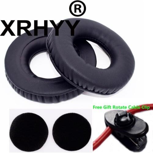 XRHYY Black Replacement Earpad Cushions For Audio Technica ATH-AD1000X AD2000X AD900X AD700X A500 A500X A700 A900X Headphones