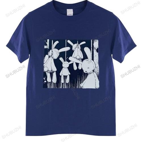 Women t shirt y2k harajuku goth anime rabbit shubuzhi brand t shirt print round neck loose short sleeves plus size clothes top