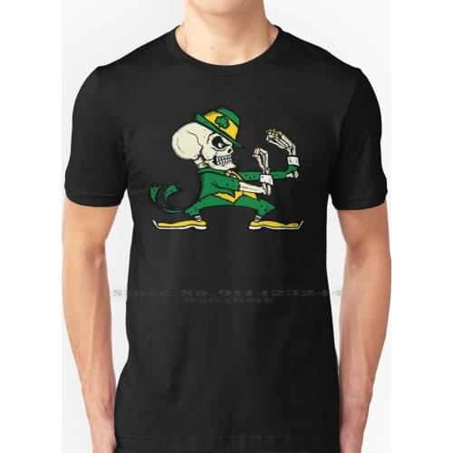 The Violent Irish T Shirt 100% Pure Cotton Irish Ireland Eire Emerald Isle Skeleton Zombie Brass Knuckles Fighting Leprechaun