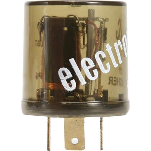 3-Pin 12V 20A Round Style Electronic Turn Signal LED Flasher Relay Fits For Honda