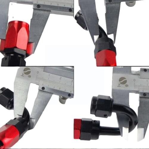 An Degree Swivel Hose End Anodized Finish For Strength An8 An4 Hose Durability Fitting Degree Adapter Swivel and An6 End