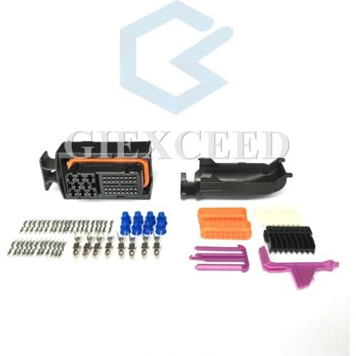 40 Pin 038906379B ECU Connector 038 906 379 B Ignition Harness Plug With Pin For VW Audi BMW