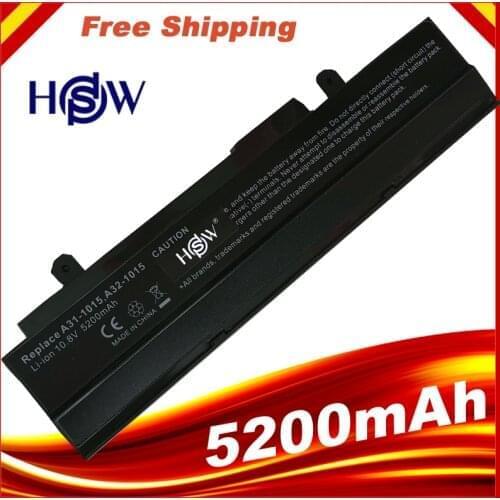 6 Cells 11.1v A32-1015 Laptop battery For ASUS Eee PC 1011B 1011BX 1011C 1011CX 1011P 1011PDX 1011PD 1011PN 1011PX fast shpping