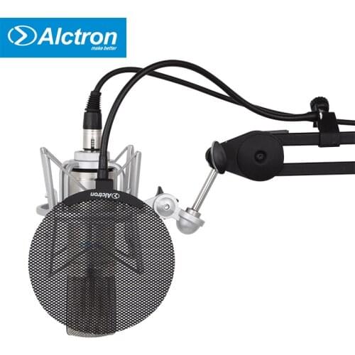 Alctron MA019B New metal screen mini pop filter for Microphones