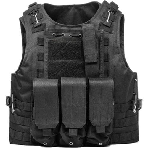 Army Military Combat Tactical Vest for Self Defense Body Protection