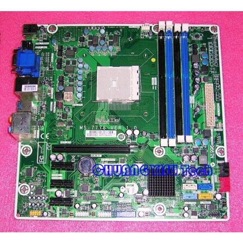 Free shipping CHUANGYISU for original MS-7778 motherboard,700846-001,696333-001,FM2,DDR3,work perfectly