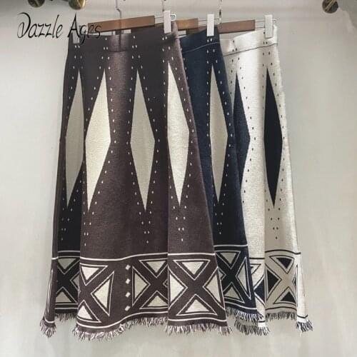 Dazzle Ages Women's Knitted Skirts
