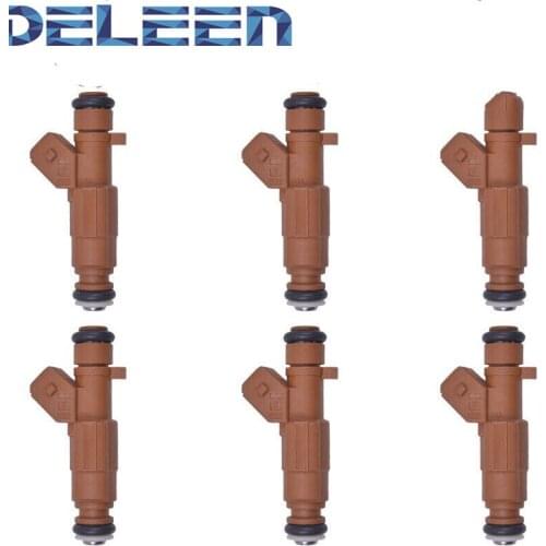 Deleen 6x High impedance Fuel Injector 0280155831 For Volvo Car Accessories
