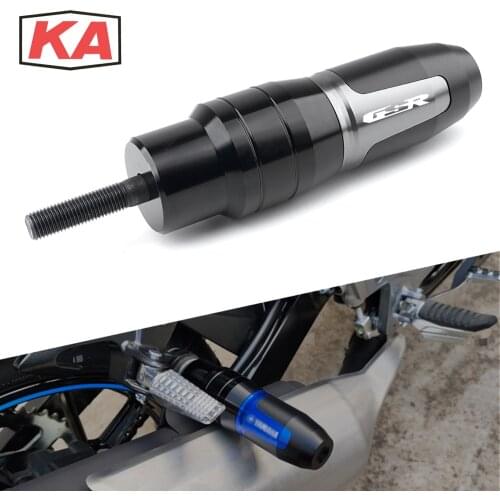 For SUZUKI GSR400 GSR600 GSR750 GSR 400 600 750 Motorcycle CNC Frame Crash Pads Exhaust Sliders Crash Protection Anti Crash Caps