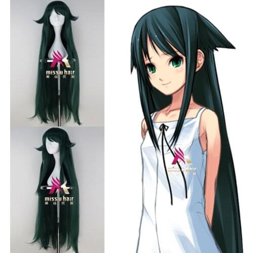 Hot Japanese Anime halloween Saya No Uta Saya Scale Painted Figure cosplay party wig adult +wig cap