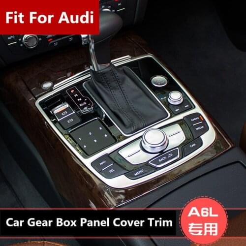 Interior Console Gear Shift Box Pannel Cover Trim For Audi A6 C7 2012-2015 Car accesories interior Car Trim