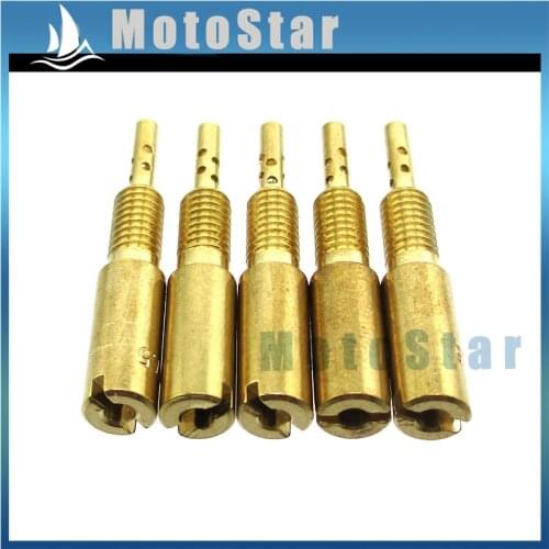 Carburetor Pilot Jet #15 #17.5 #20 #22.5 #25 For Mikuni TM40 Flatslide Carb Arctic Cat Polaris Ski-Doo