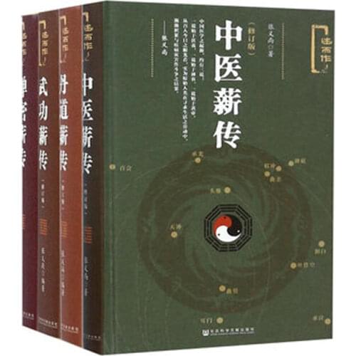 Chinese kungfu master Zhang Yishang work book studying Chinese wushu Yi Jin Jing, tai chi, qigong