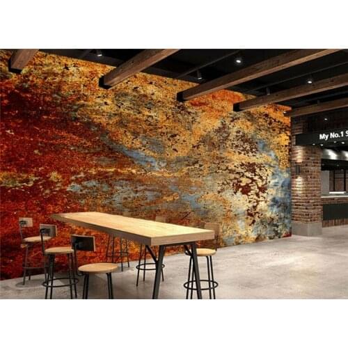 Large - scale custom wallpaper. Europe and the United States retro industrial wind cement wall murals back wall
