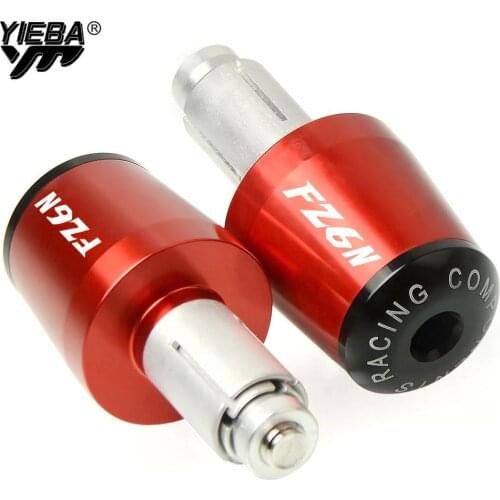 FZ6 FZ6N Handlebar Grips Ends Handle Bar Hand Bar Ends Cap 7/8" 22mm CNC Motorcycle For YAMAHA FZ6N FAZER FZ6 FAZER fz1