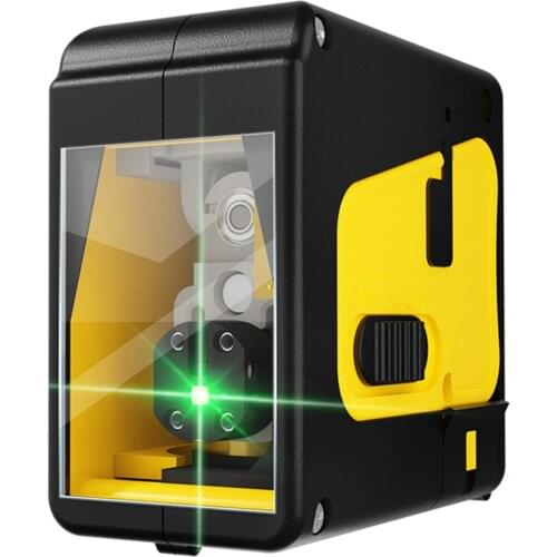 2Lines Laser Level Self Leveling Red Green Beam Line High Precision Laser Leveler Cross Lines Horizontal Vertical Measuring Tool