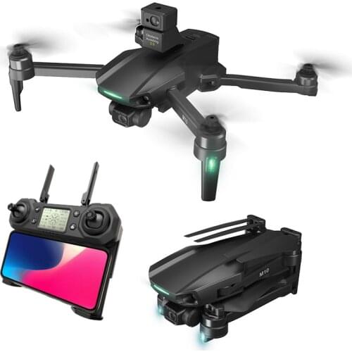 M10 Obstacle Avoidance Drone Three-axis Brushless Gps Drone Aerial Photography Remote Control Aircraft, 6K high-definition Drone