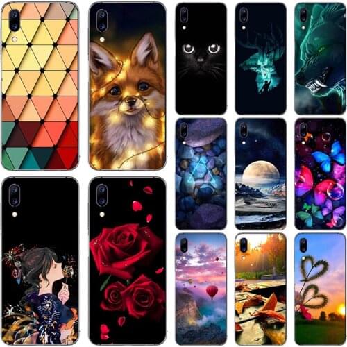 Cartoon Flower Print Soft TPU Phone Case Cover For UMI Umidigi One Pro Max X Plus Rome X London Funda Phone Case Cover
