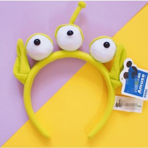 NEW toy Story Alien EARS COSTUME Headband Cosplay Plush Adult/Kids Headband Gift