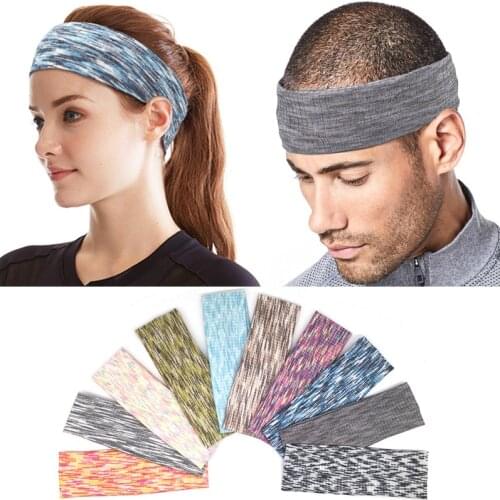New Sports Headband High Elastic Running Quick-drying Fitness Exercise Yoga Sweat Guide Antiperspirant Hairband