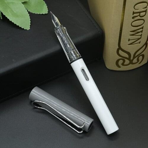 High-quality plastic Fashion color fountain pen students office gifts business ink pen stationery supplies