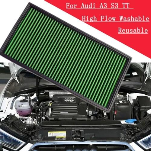 Replacemet Air Filter Fit for Audi A3 S3 TT For Volkswagen Beetle Skoda Octavia Golf Polo High-Flow Air Intake
