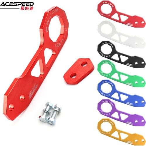 Universal Aluminum Alloy Tow Hook Car Auto Rear Bumper Trailer Hook Towing Tools